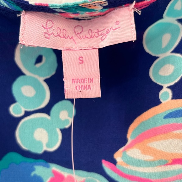 🛑SOLD🛑 Lilly Pulitzer Kimi Silk Top (small) NWT! - Picture 5 of 9